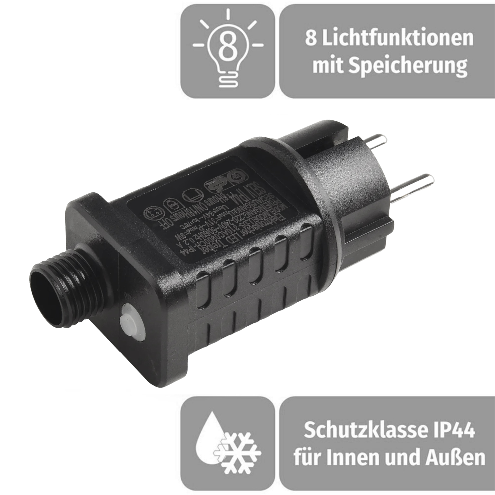 Outdoor Power For Christmas Lights - 31V 9W LED 変圧器電源タイマー付きストリングライト用クリスマス屋外屋内 IP44 防水