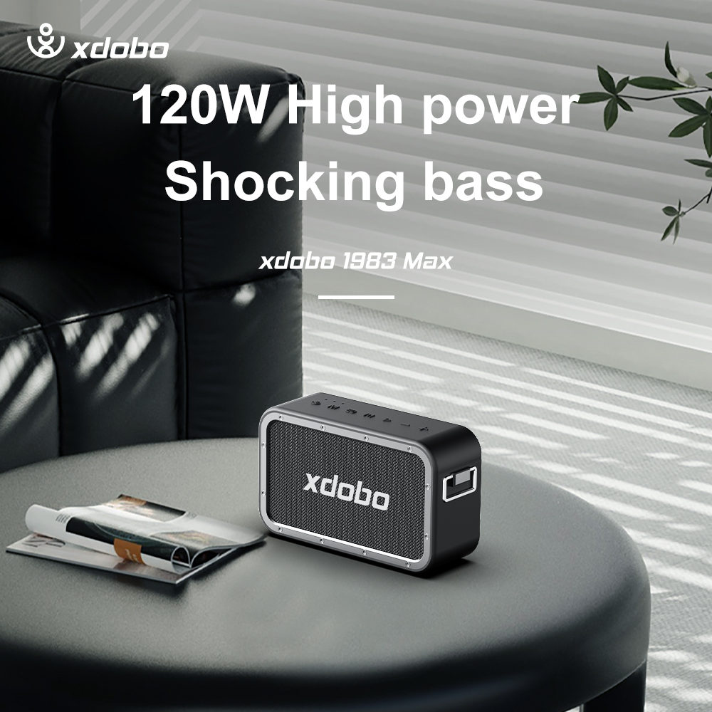 Outdoor Power Board Box - XDOBO 1983 最大 120 ワット Bluetooth