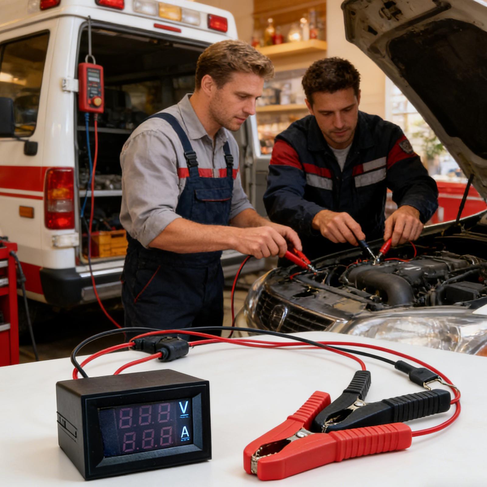 Lawn Mower Battery - 車両バッテリー漏電検出器 多機能精密テスター 電圧表示付き 芝刈り機用自動車リレーテスター