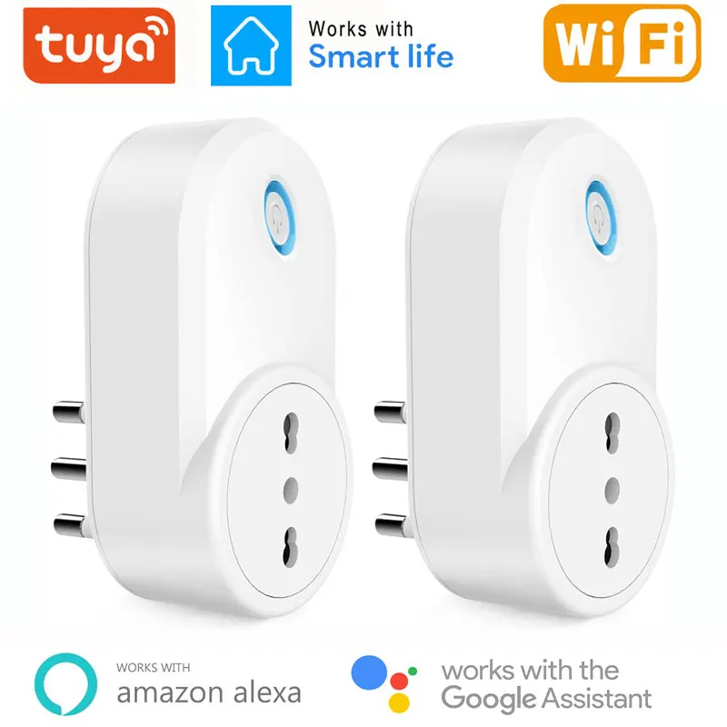 Outdoor Power Outlet Wifi - 16a chileイタリアスマートwifiパワープラグスマートwifiワイヤレスソケットコンセント機能付きalexa googleホームアシスタントtuya smartlifeアプリ
