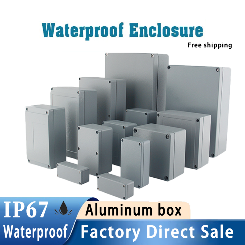 Outdoor Power Board Box - 屋外アルミニウムジャンクションボックス,防水産業ジャンクションボックス,PCBプロジェクト機器ケース,防爆電子機器ハウジング
