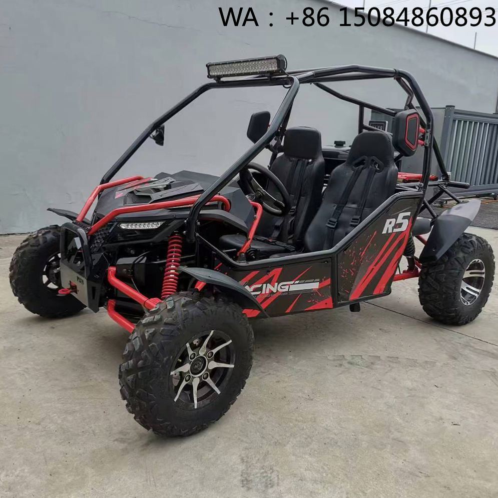 Outdoor Power And Pedal - 300cc 4ストロークオフロードペダルゴーカート、あらゆる荒れた砂地、山、屋外地形に対応する安定したパワーコンポーネントをテスト済み