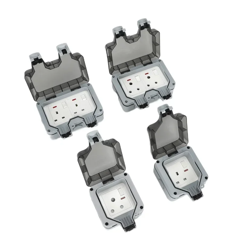 Outdoor Power Outlet Wifi - 防水ip66 EUプラグ,防滴,屋外,ユニバーサル,南アフリカ産,15aソケット
