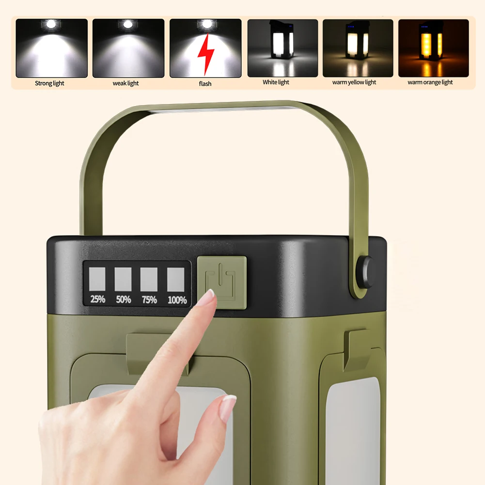 ソーラー充電式折りたたみ式2000mAhパワーバンク付き屋外 - Outdoor Power Bank のレビューと価格