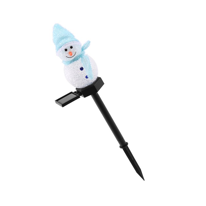 AT29-スノーマンソーラーライトクリスマス太陽光発電LED - Outdoor Solar Power Xmas Lights のレビューと価格