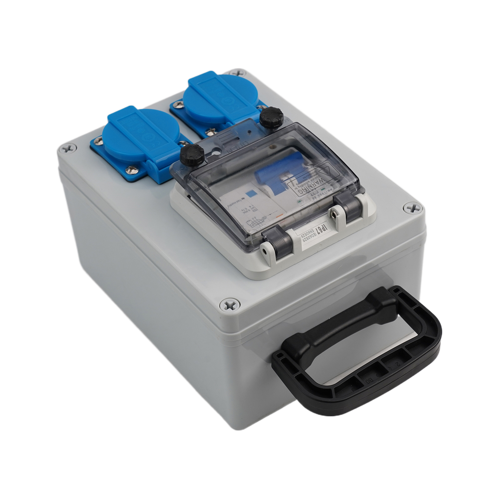 壁掛け式電源分配器、FIスイッチ付き、16A 250V 2P - Outdoor Power Distributors のレビューと価格