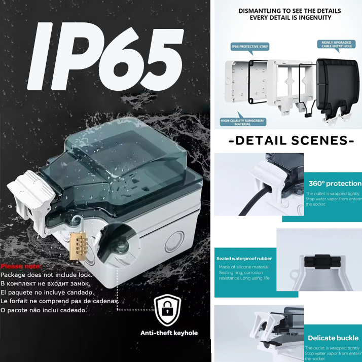 FUNAYA スイス Tuya 屋外防水ソケット IP66  - Outdoor Power Outlet Wifi のレビューと価格