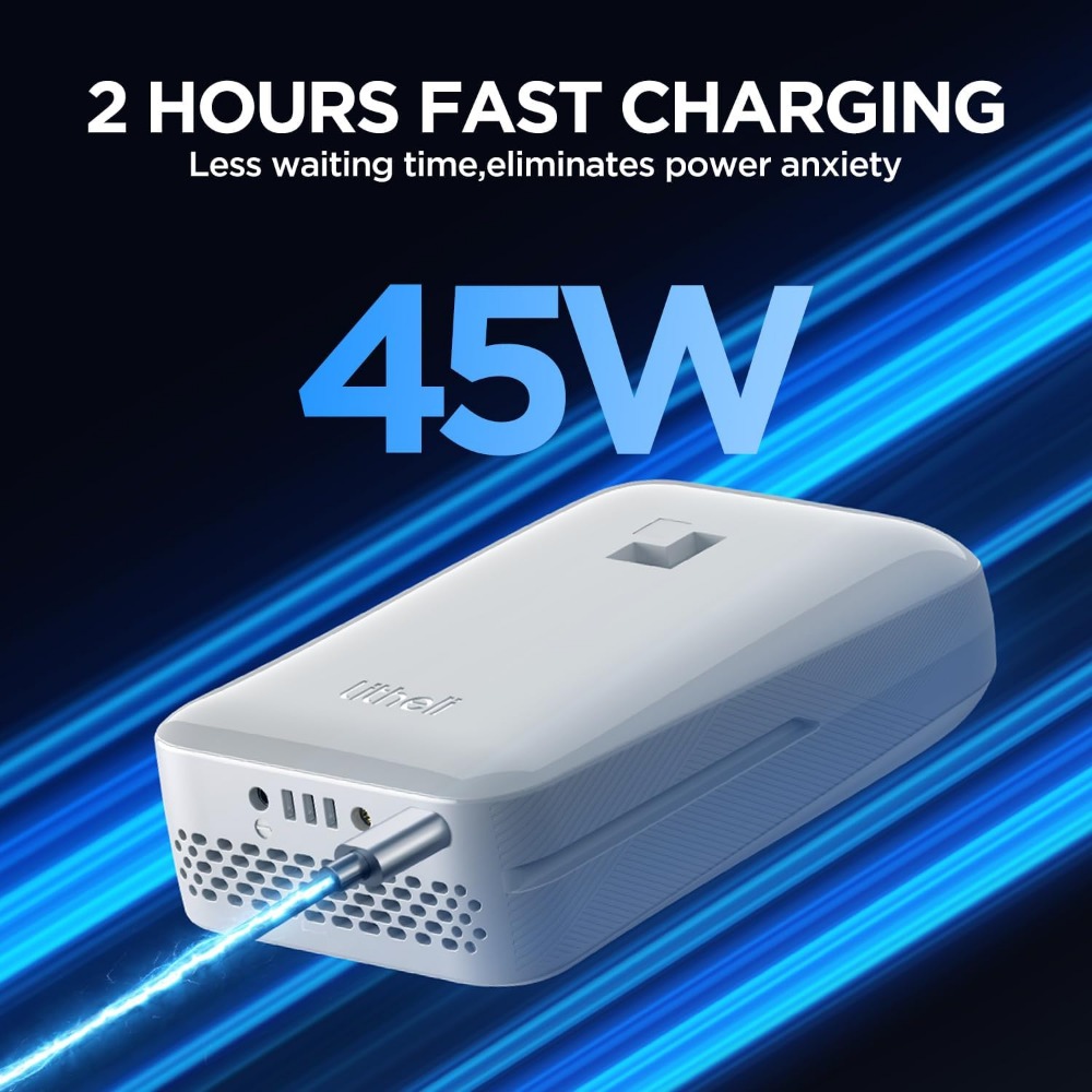充電器 45W 最大出力、デュアル 2.0Ah リチウム電池 - Outdoor Power Tools のレビューと価格