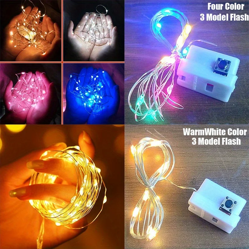 防水ミニフェアリーライト,3つの速度モード,クリスマスデコレ - Outdoor Power For Christmas Lights のレビューと価格