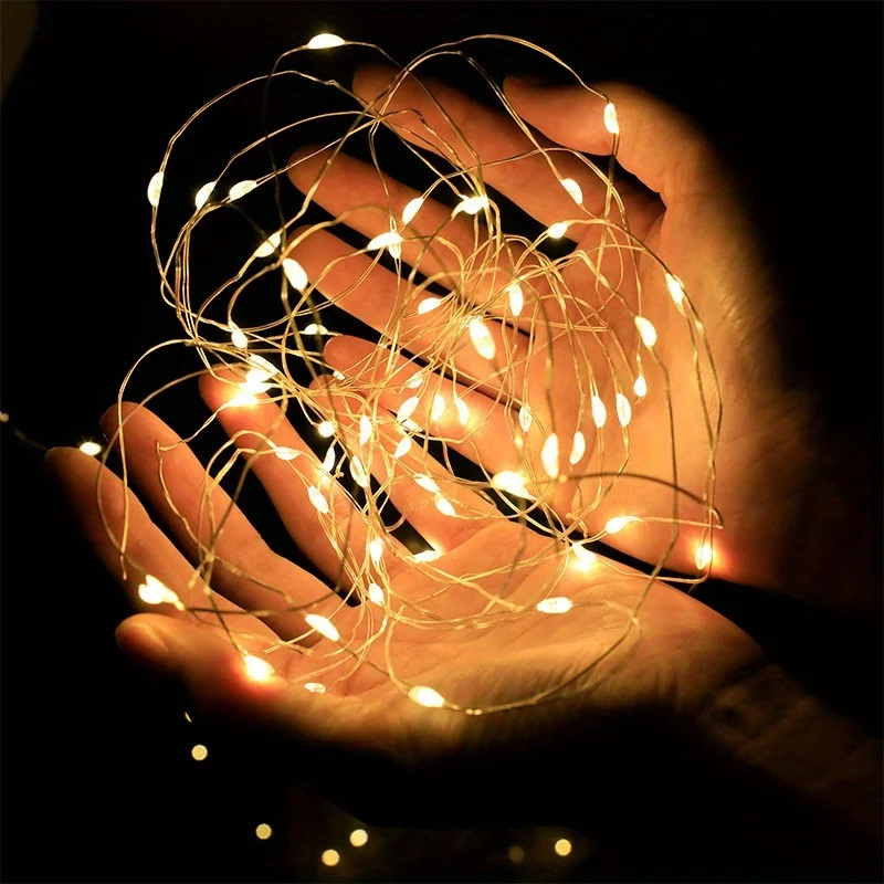 防水ミニフェアリーライト,3つの速度モード,クリスマスデコレ - Outdoor Power For Christmas Lights のレビューと価格