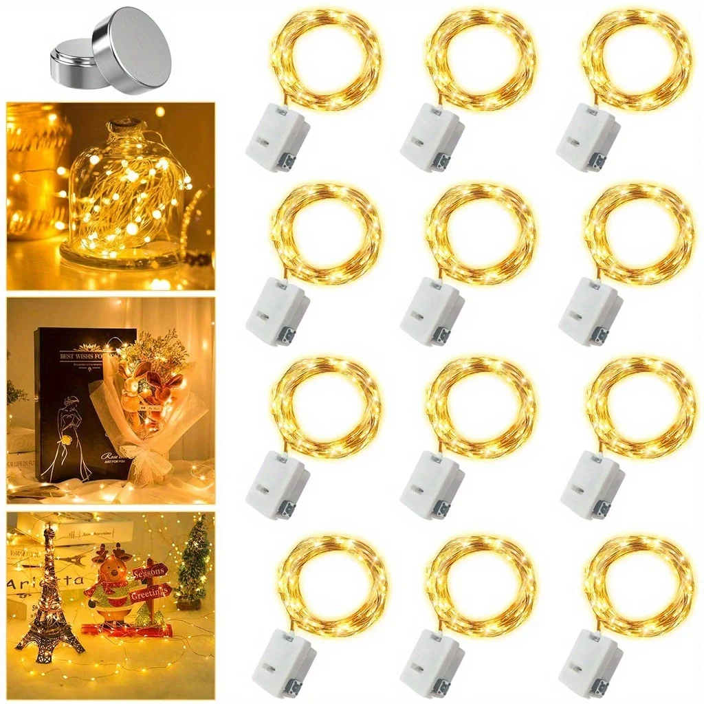 防水ミニフェアリーライト,3つの速度モード,クリスマスデコレ - Outdoor Power For Christmas Lights のレビューと価格