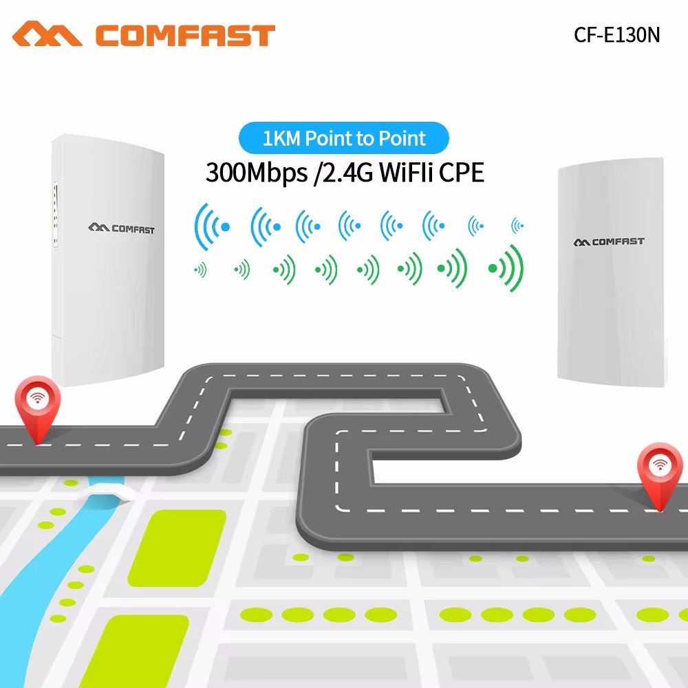 COMFAST 300Mbps屋外CPEブリッジアクセスポイ - Outdoor Power Adapter Wyze のレビューと価格