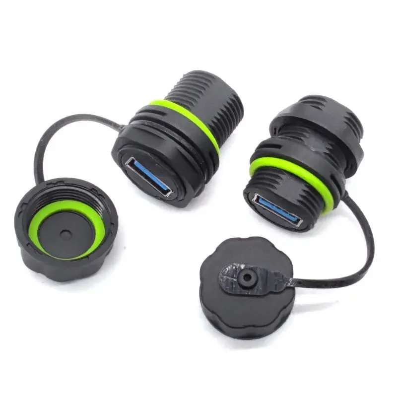 IP68 USB 3.0 パネルタイププラグソケット屋外防水 - Extension Cord Outdoor のレビューと価格