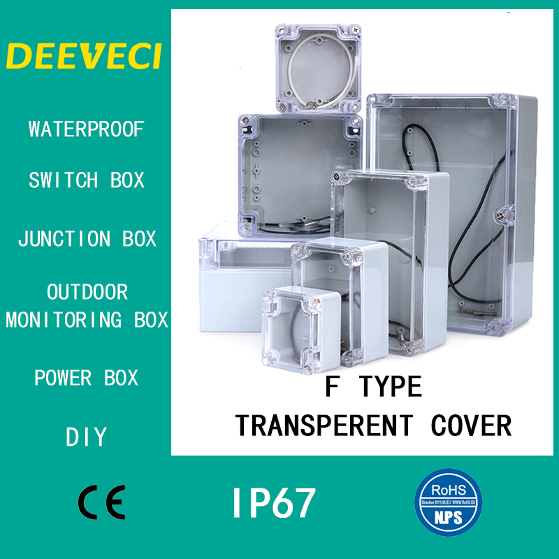 透明防水屋外エンクロージャプラスチックボックス電子プロジェク - Outdoor Power Board Box のレビューと価格
