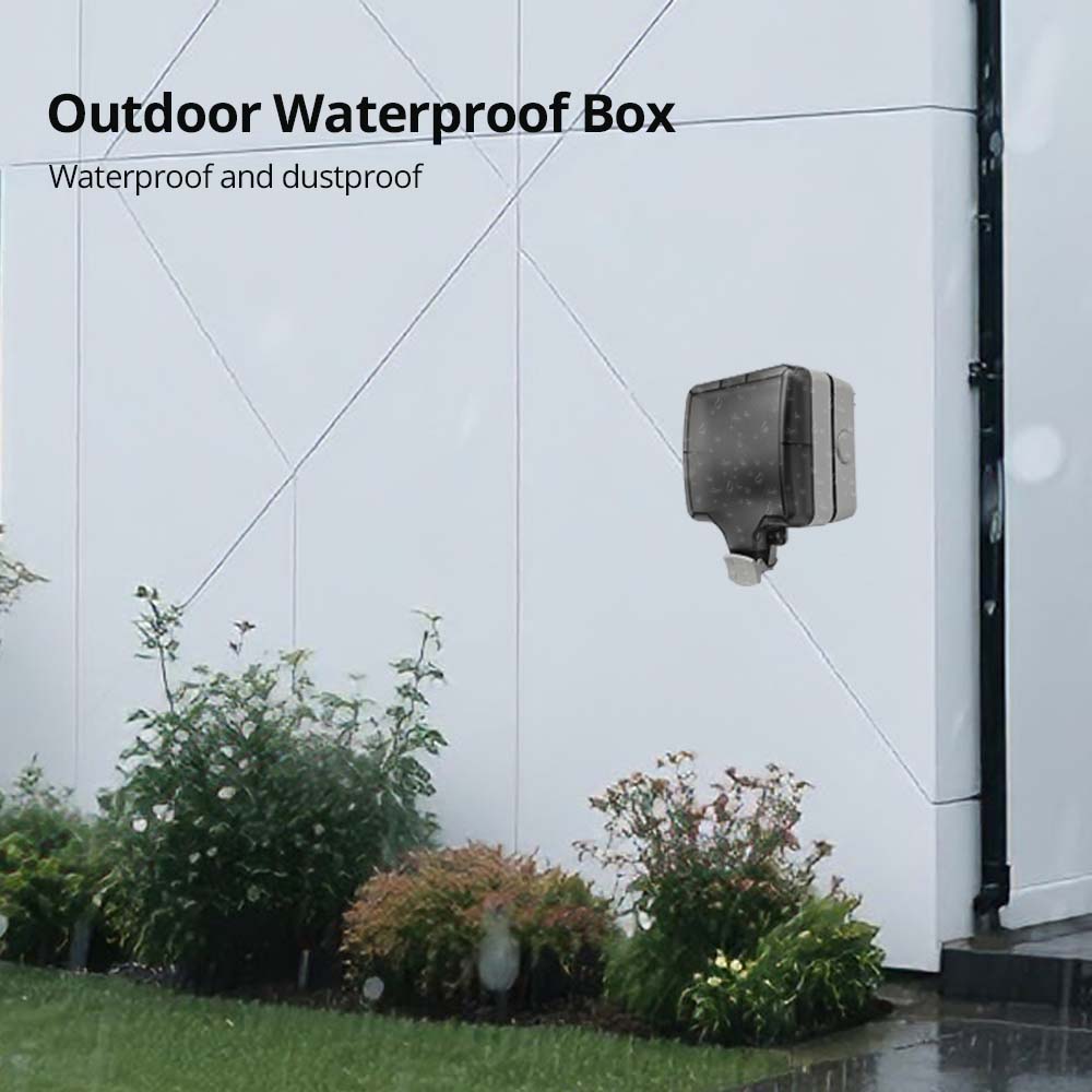 Wallpad IP66 防塵防水屋外ボックス壁スイッチとソ - Outdoor Power Outlet のレビューと価格