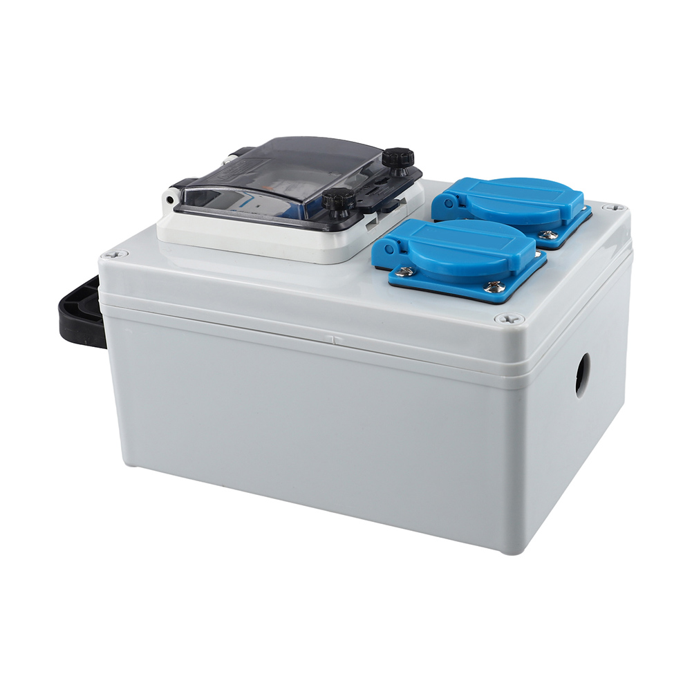 建設電源ディストリビュータ壁ソケット FI スイッチ 16A - Outdoor Power Distributors のレビューと価格