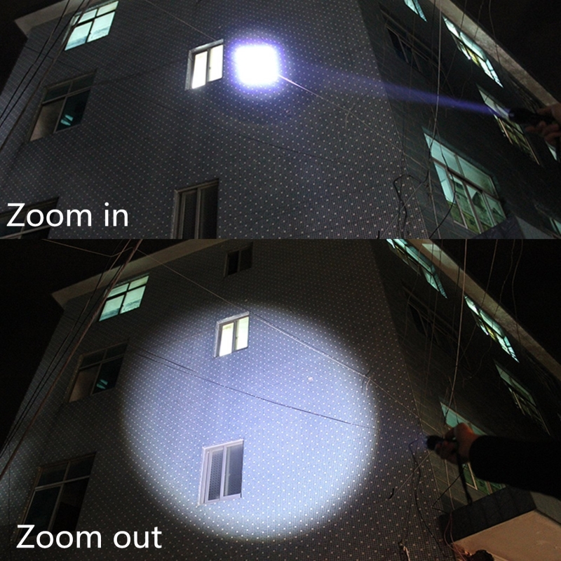 ポータブルヘッドライト強力な LED ヘッドランプ伸縮式ズー - Outdoor Power Head のレビューと価格