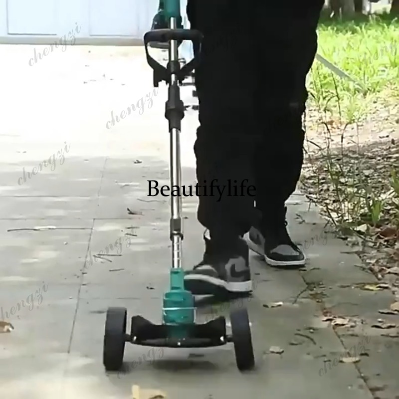 81折りたたみ式リチウム電池芝刈り機芝刈り機電動芝刈り機多機 - Lawn Mower Battery のレビューと価格