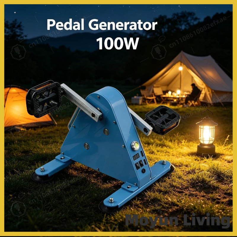 100W ペダル発電機 DC 12V 24V USB 出力足 - Outdoor Power And Pedal のレビューと価格