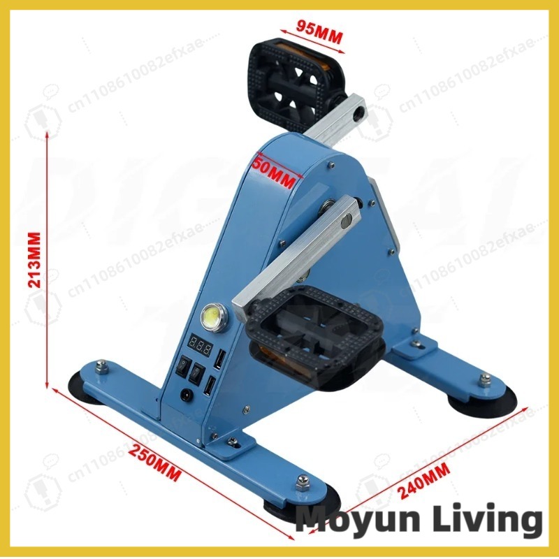 100W ペダル発電機 DC 12V 24V USB 出力足 - Outdoor Power And Pedal のレビューと価格