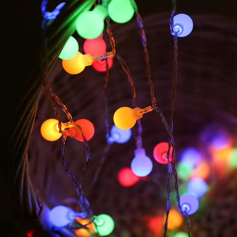 10 メートル USB/バッテリー電源ボール LED ストリ - Outdoor Power For Christmas Lights のレビューと価格