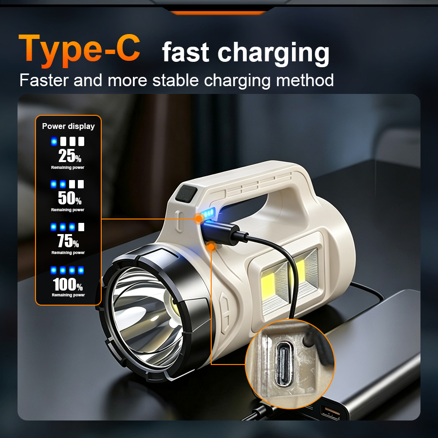 マルチシーンハンドヘルド LED トーチソーラー Type- - Outdoor Power Bank のレビューと価格