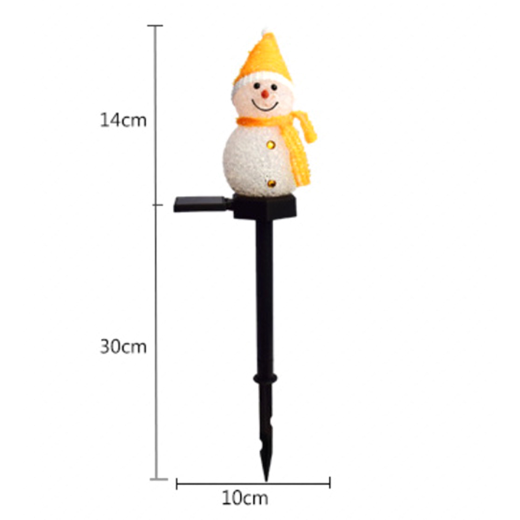 ABAH-スノーマンソーラーライトクリスマス太陽光発電LED - Outdoor Solar Power Xmas Lights のレビューと価格