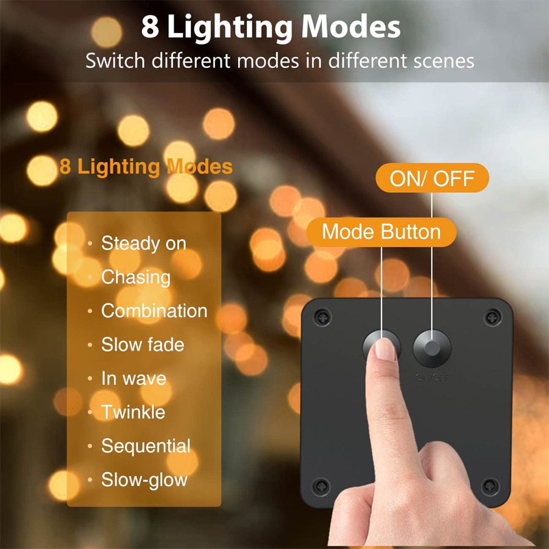 ソーラー LED ストリングライト屋外防水フェストゥーン庭の - Outdoor Power Outlet Solar のレビューと価格