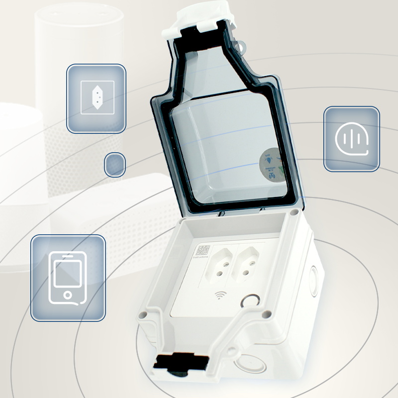 スマートプラグIP66,wifi,屋外コンセント,防水,音声 - Outdoor Power Outlet Wifi のレビューと価格