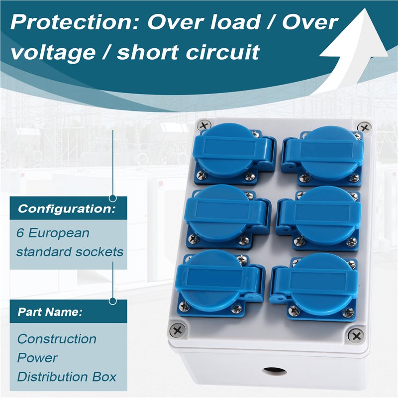A36T-屋外用電源供給装置 建設用電源分配器 16A電源ソ - Outdoor Power Distributors のレビューと価格