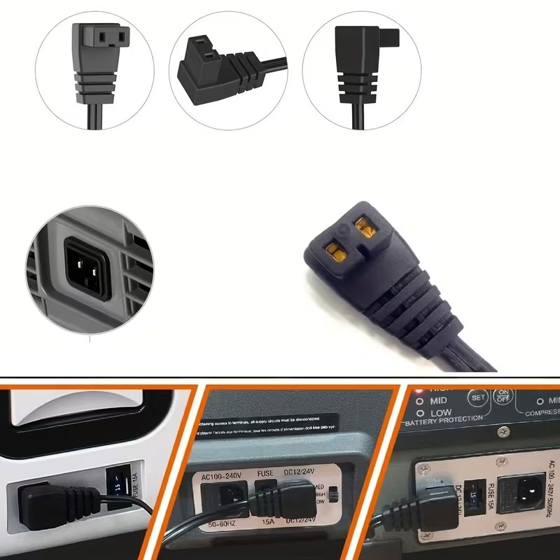 16awg RV プラグアダプターで車の冷蔵庫への接続を延長 - Extension Cord Outdoor のレビューと価格