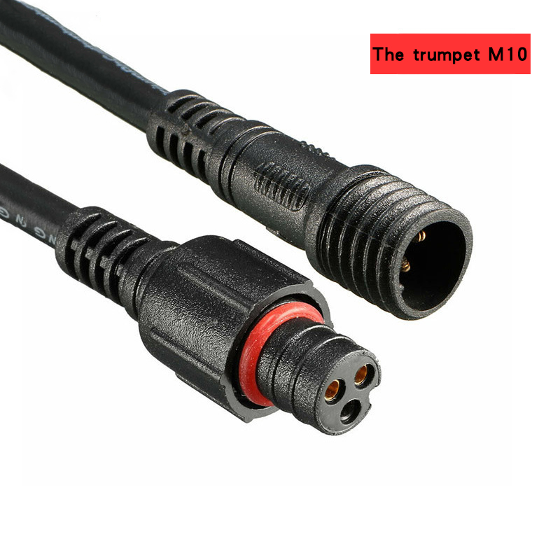 M10 2ピン 3/4ピン 防水バットコネクタ 220V ケ - Extension Cord Outdoor のレビューと価格