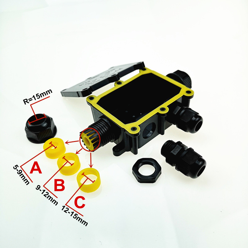 防水ワイヤージャンクションボックス,絶縁,難燃性,2ウェイ, - Outdoor Power Board Box のレビューと価格