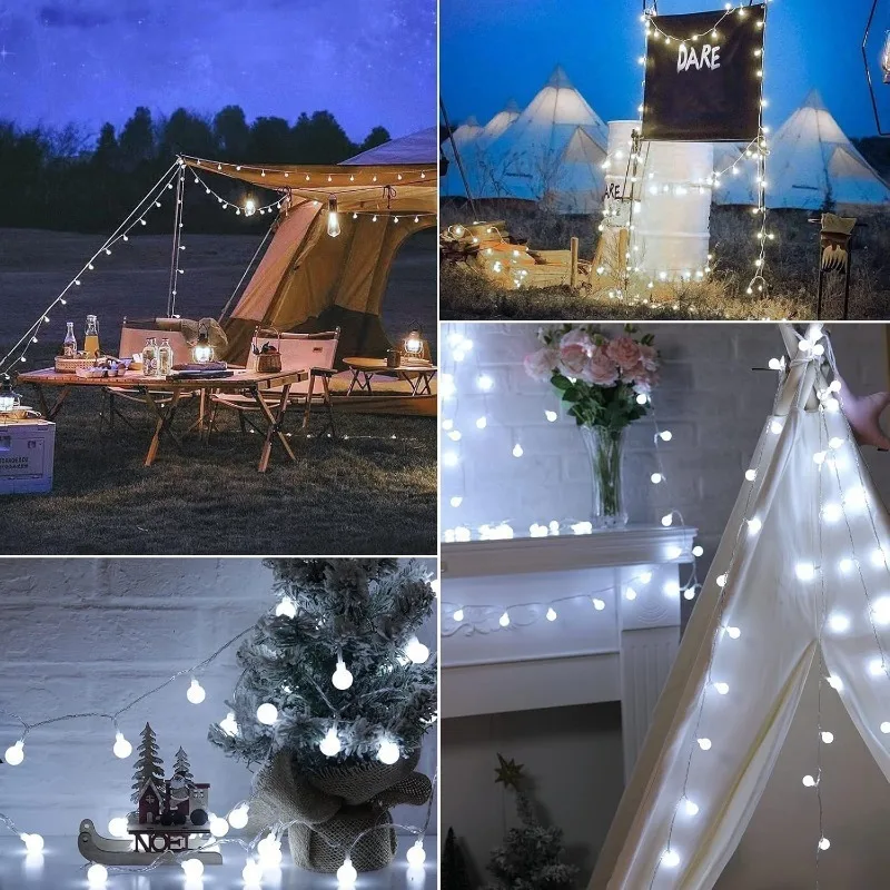 USB/バッテリー電源ストリングライトグローブストリングライ - Outdoor Power For Christmas Lights のレビューと価格