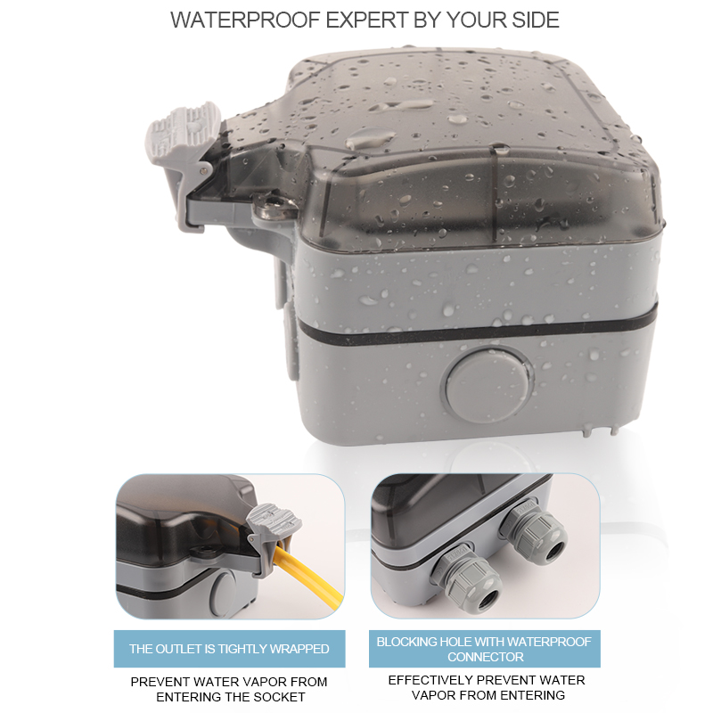 防水屋外壁コンセント,防水,IP66,250V,スイッチ付き - Outdoor Power Outlet Wifi のレビューと価格