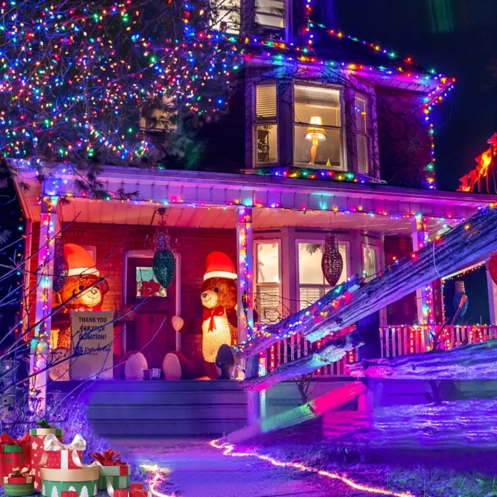 100 LEDストリングライト,ソーラーパワー,8モード,防 - Outdoor Power For Christmas Lights のレビューと価格