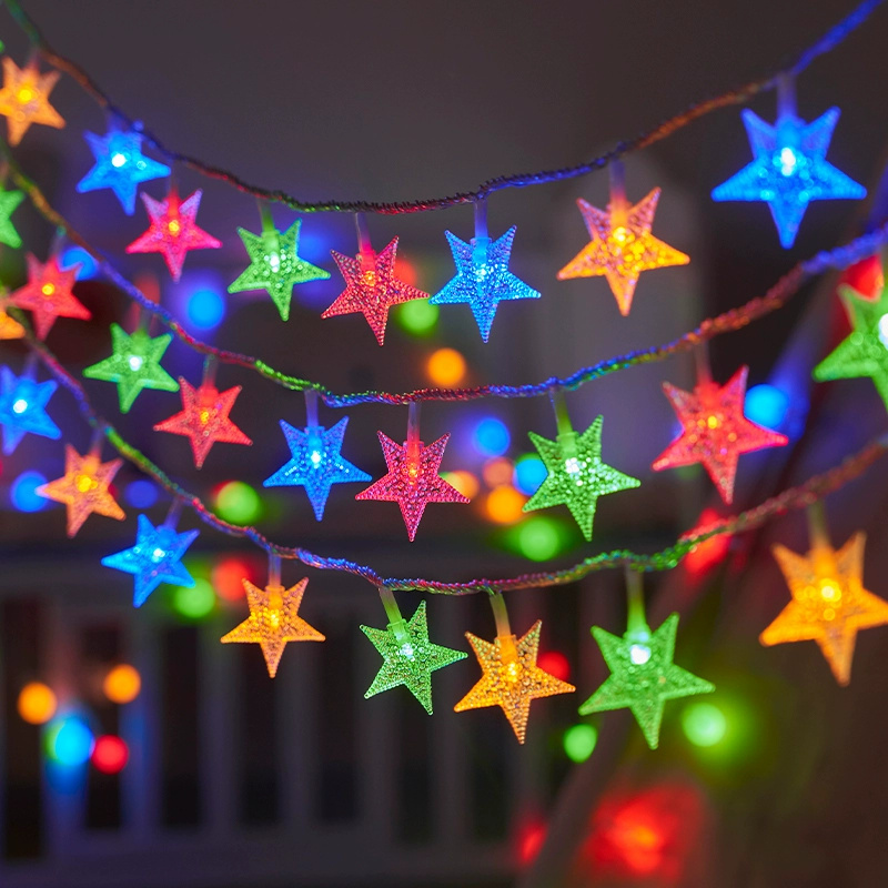 バッテリー電源フェストゥーンスターフェアリーストリングライト - Outdoor Power For Christmas Lights のレビューと価格