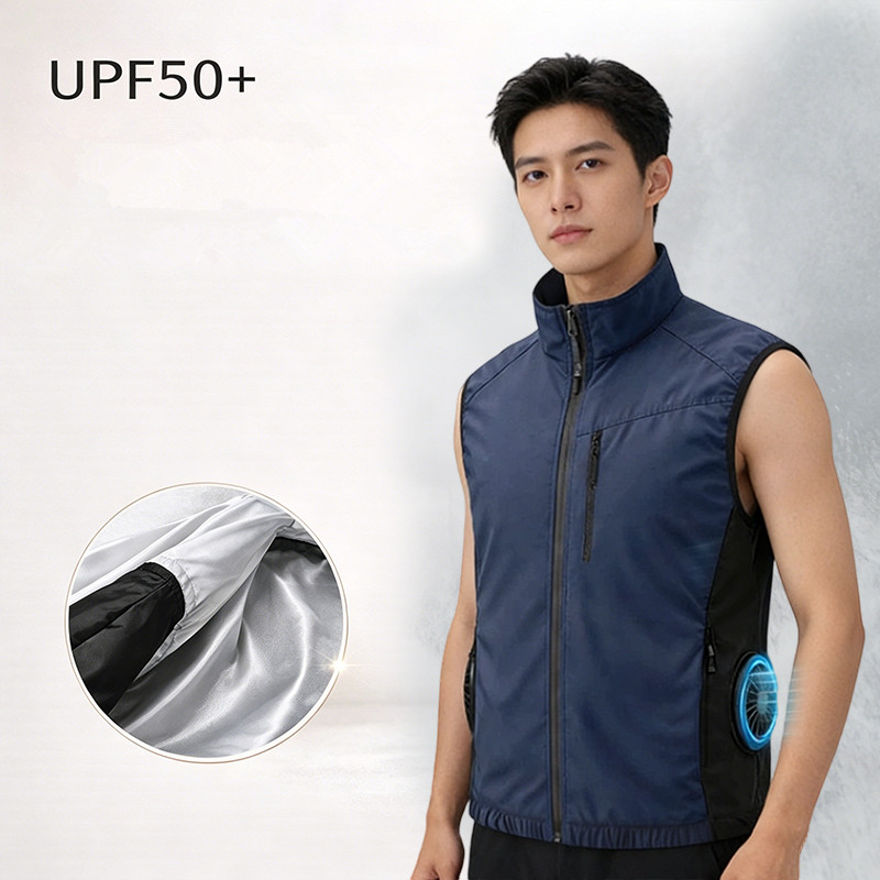 夏用男性用熱中症予防冷却高風量ファンインテリジェント空調服ベ - Outdoor Power Bank のレビューと価格